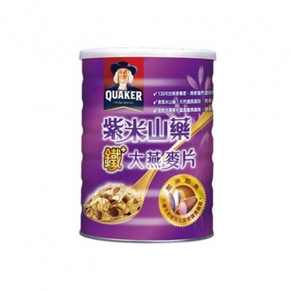 桂格 即沖即食燕麥片紫米山藥700g.JPG